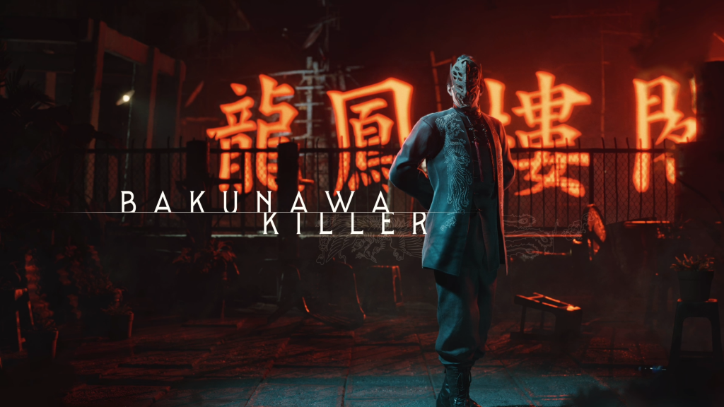 Key in-game screenshot of Viruta Fighter Crossroad's newest fighter, the Bakunawa Killer