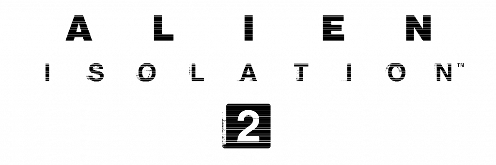 Logo for 'Ailen Isolation 2', the sequel the cult-horror classic.