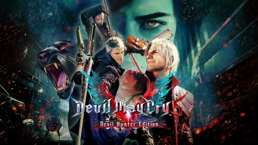 Key art for DMC V: Devil Hunter Edition.