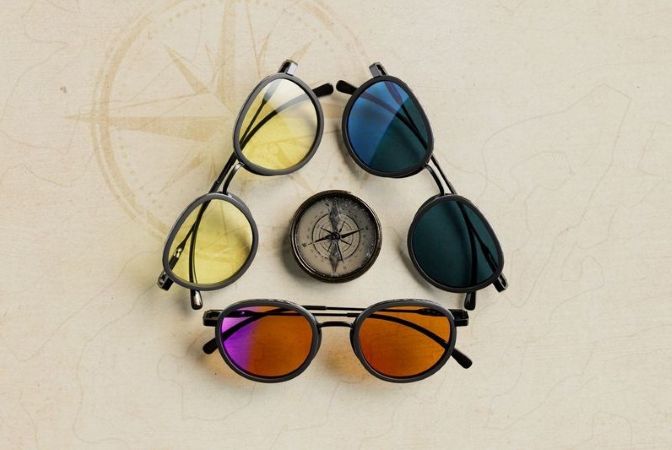 GUNNAR Optiks Tomb Raider Line with Compass in center