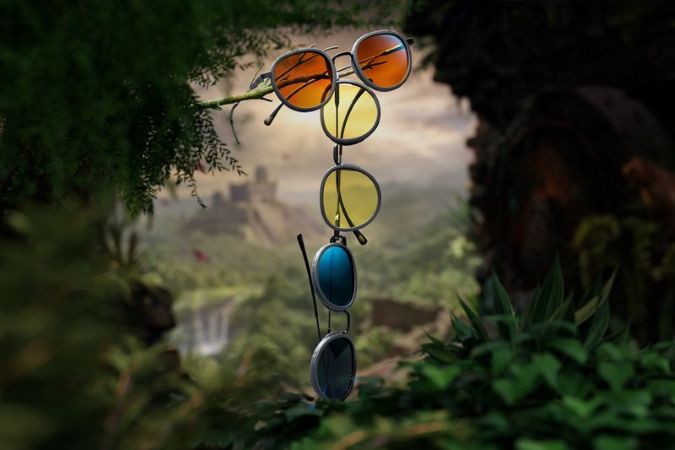 GUNNAR Optiks Tomb Raider Shades Lines in Forest