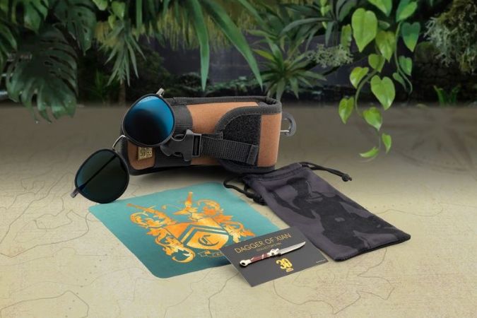 GUNNAR Optiks Tomb Raider Sun Shades with Accessories