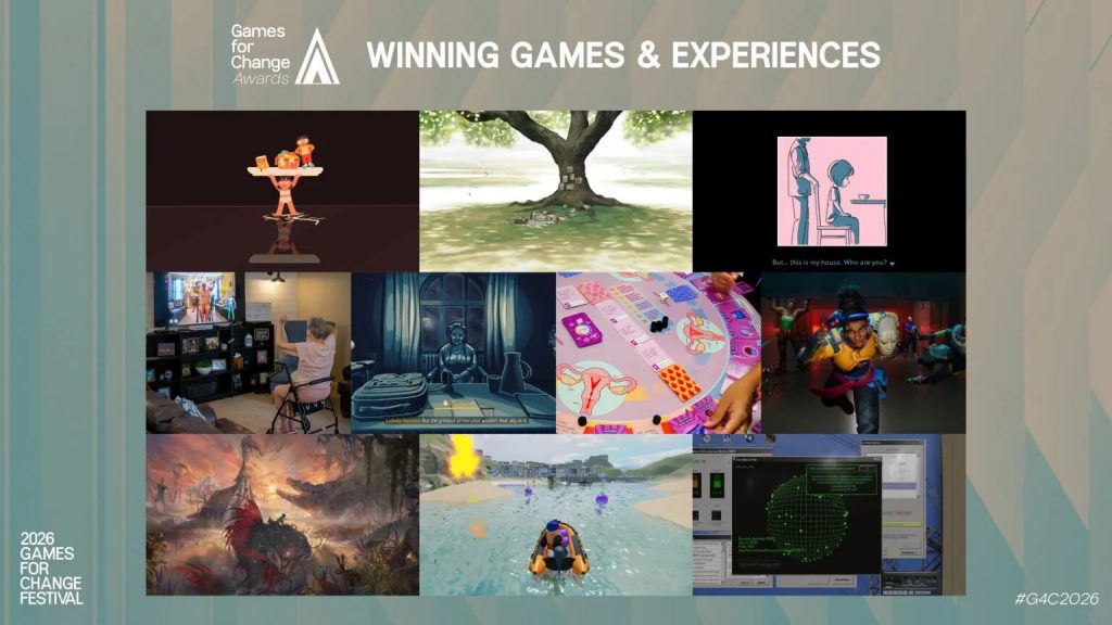 Winning Games and Experiences from the Games for Change 2026 Awards
