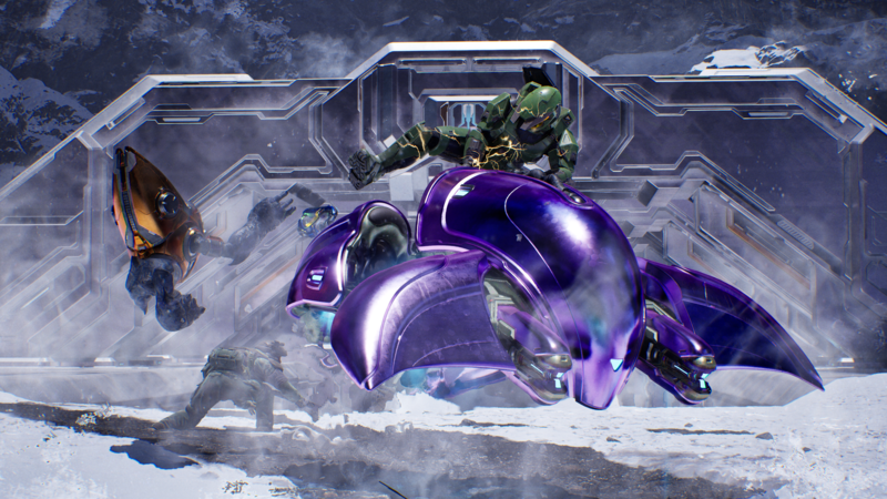 Master Chief Hijacking A Ghost