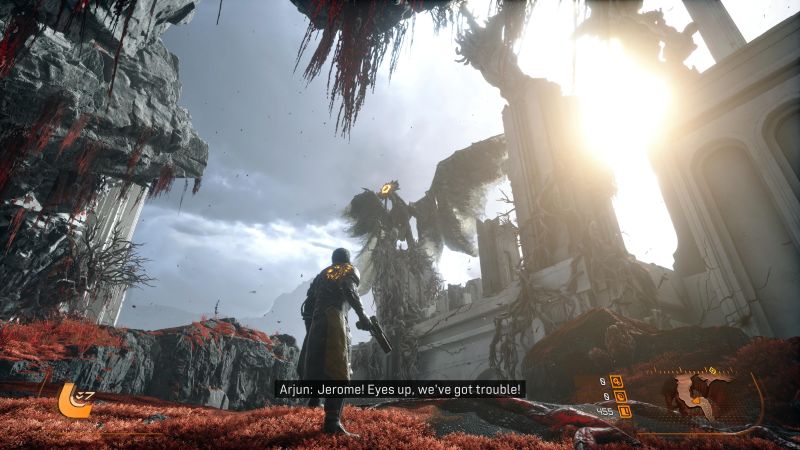 Saros Beginning of the game screenshot