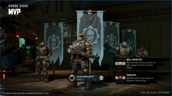 Gears of War: E-Day MVP Cerebral Paul