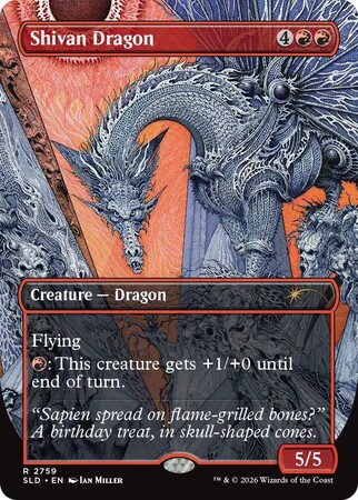 Alternate art of shivan dragon