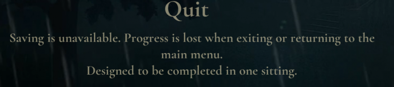 Saving is Unavailable