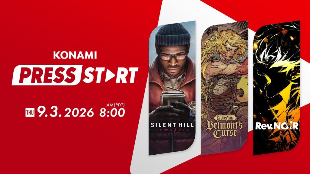 Konami holds another Press Start event, showcasing Silent HIll Townfall, Rev.NOIR, and several more!
