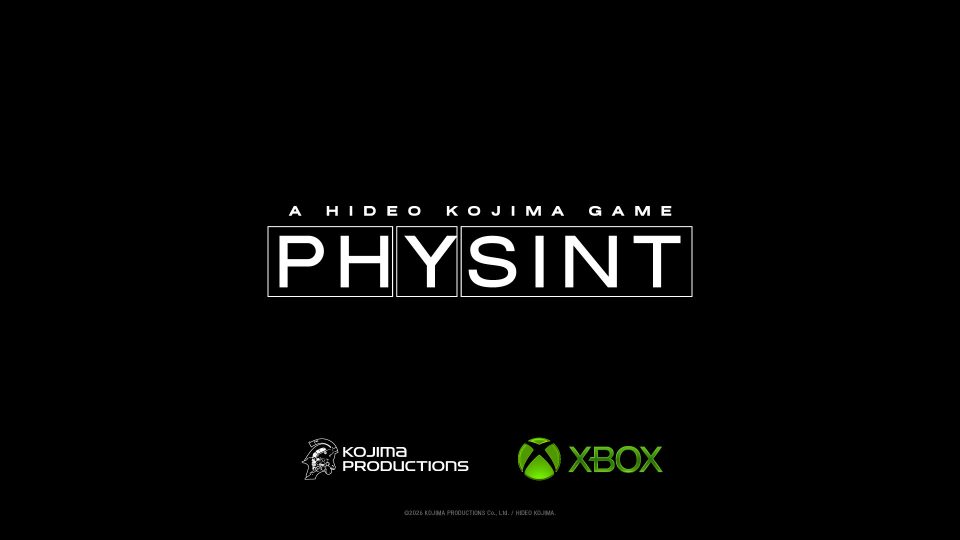 Physint XBOX collab w Kojima