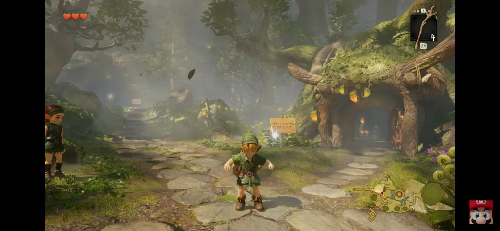 link in Ocarina of Time Switch 2