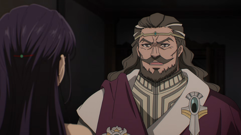 A King talking to his daughter
