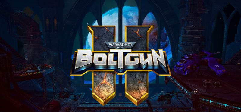 Boltgun 2 Title Screen logo