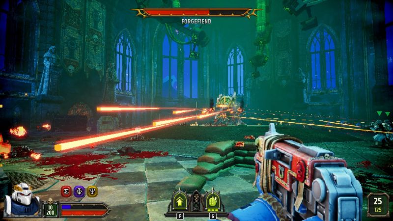 Boltgun 2 busy fight with forefiend