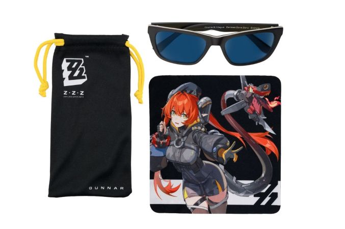 GUNNAR Zenless Zone Zero sun tint with all the accessories included, pouch and cloth