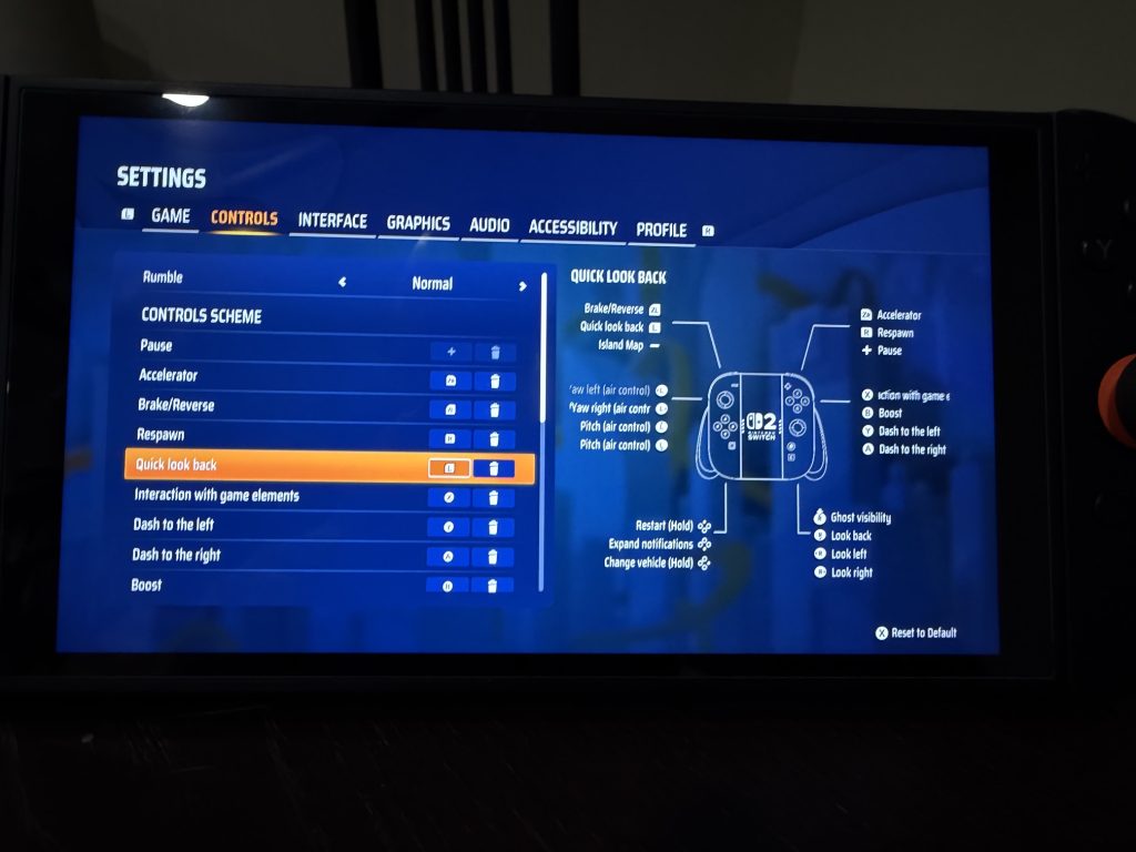 Being able to completely change the control scheme is a huge plus in 'Hot Wheels Infinite Rush'.