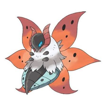 Volcarona which a fire type insect